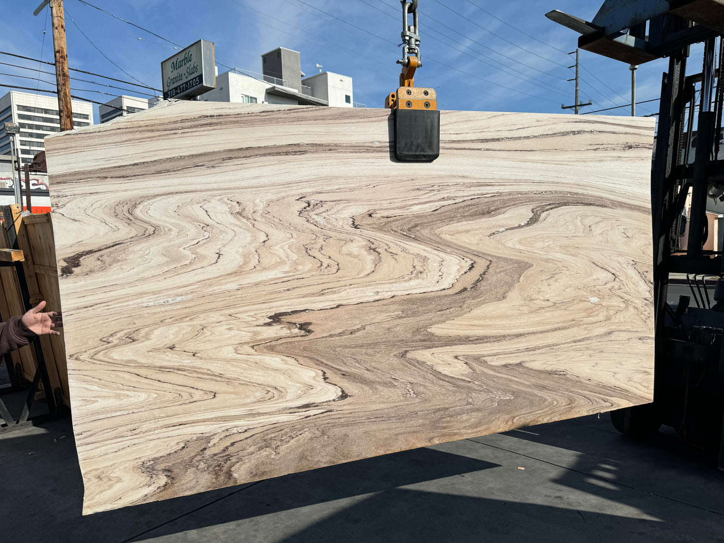 Palisandro Marble Polished Slab