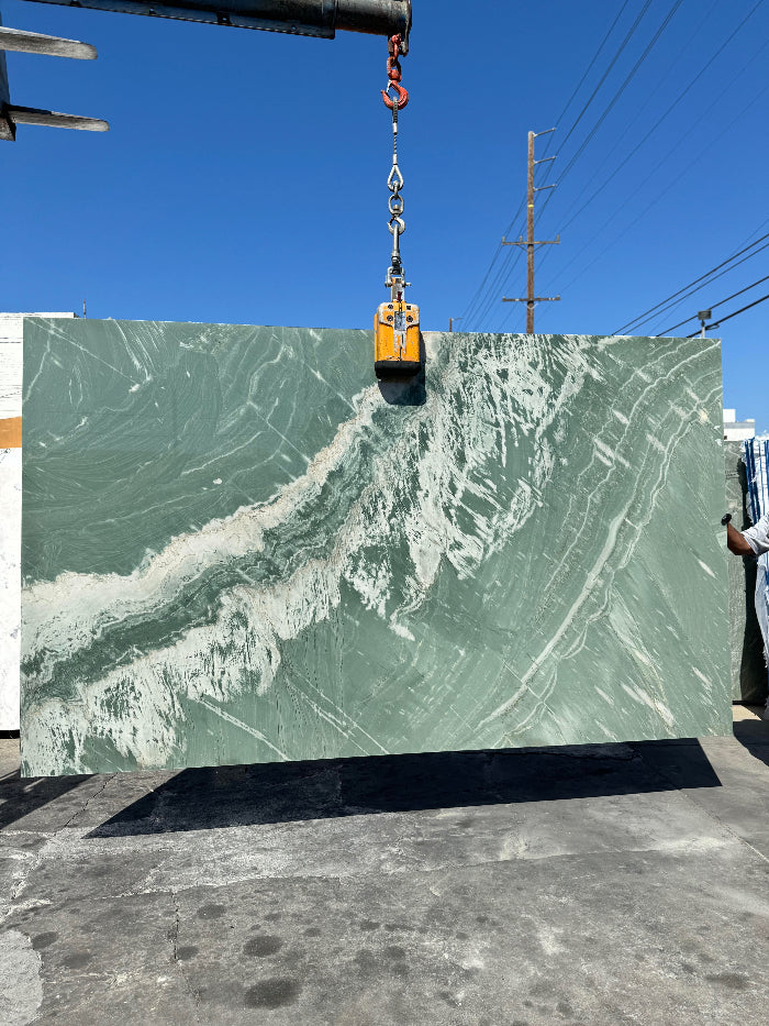 Persian Green Quartzite Slab Polished Stone