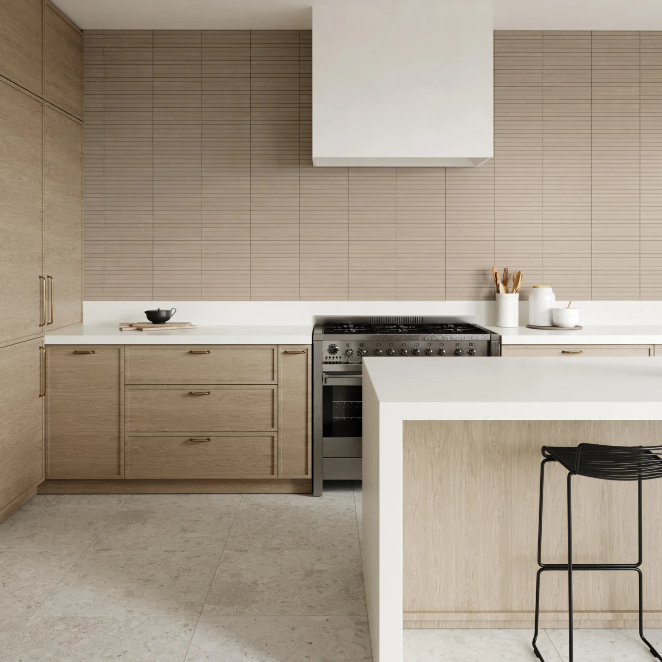 Pure White Porcelain Slab 60" x 126" - 1/2" Thick