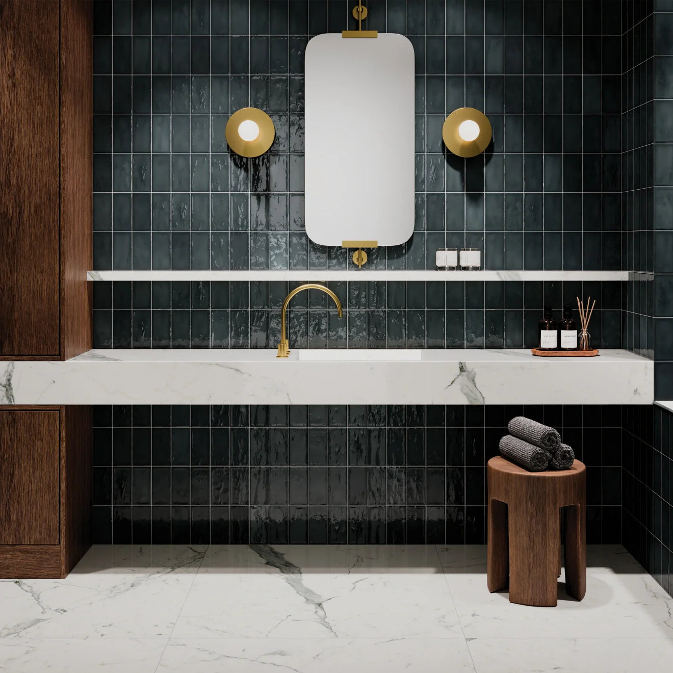 Statuarietto Porcelain Slab 60" x 126" - 1/2" Thick