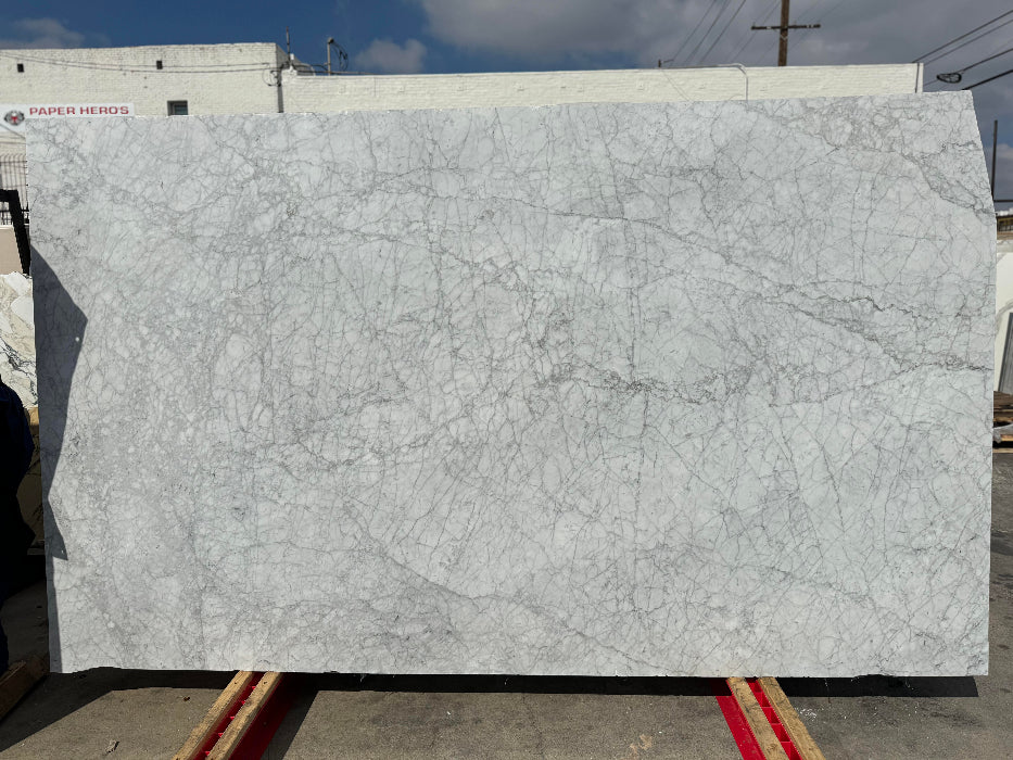 Bianco Carrara Marble Polished Slab